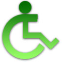 Символ означающий инвалид, применяется в специальных возможностях